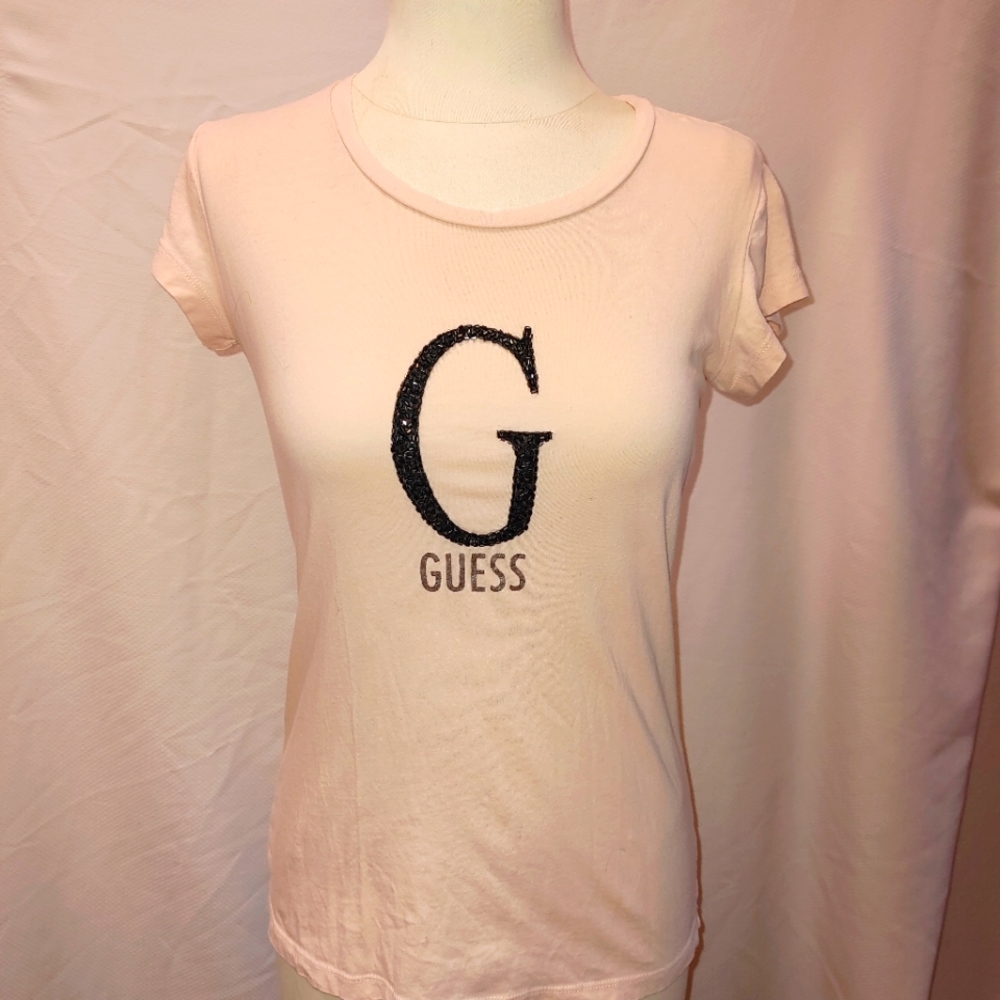 GUESS G shirt sleeve tee size M